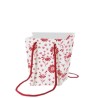 Shopper bag San Valentino 11x15 h17cm 10pz. Bianco